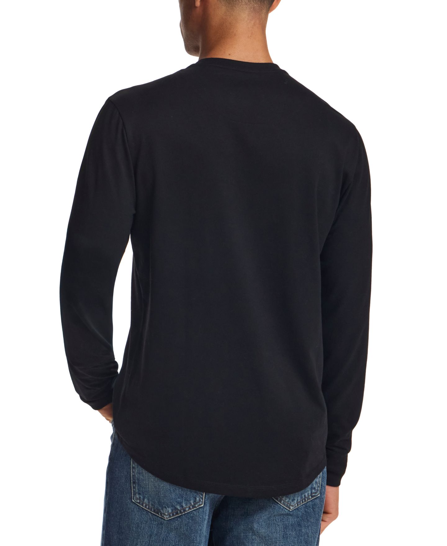 Мужская футболка Weatherproof Vintage Brushed Crewneck, цвет: Чёрный — фото 5