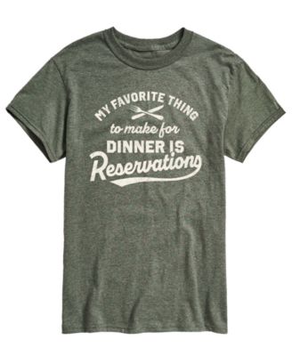 Men's My Favorite Thing Reservations Short-Sleeve Graphic T-Shirt
