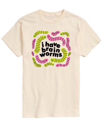 Men's Have Brain Worms Short-Sleeve Graphic T-Shirt