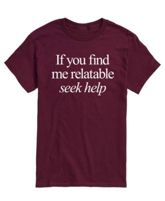 Men's If You Find Me Relatable Short-Sleeve Graphic T-Shirt