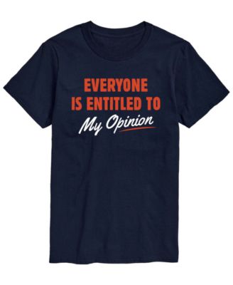 Men's My Opinion Short-Sleeve Graphic T-Shirt