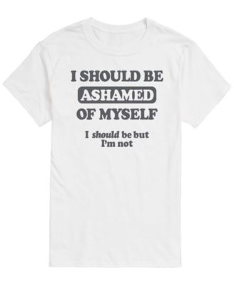 Men's Should Be Ashamed Short-Sleeve Graphic T-Shirt
