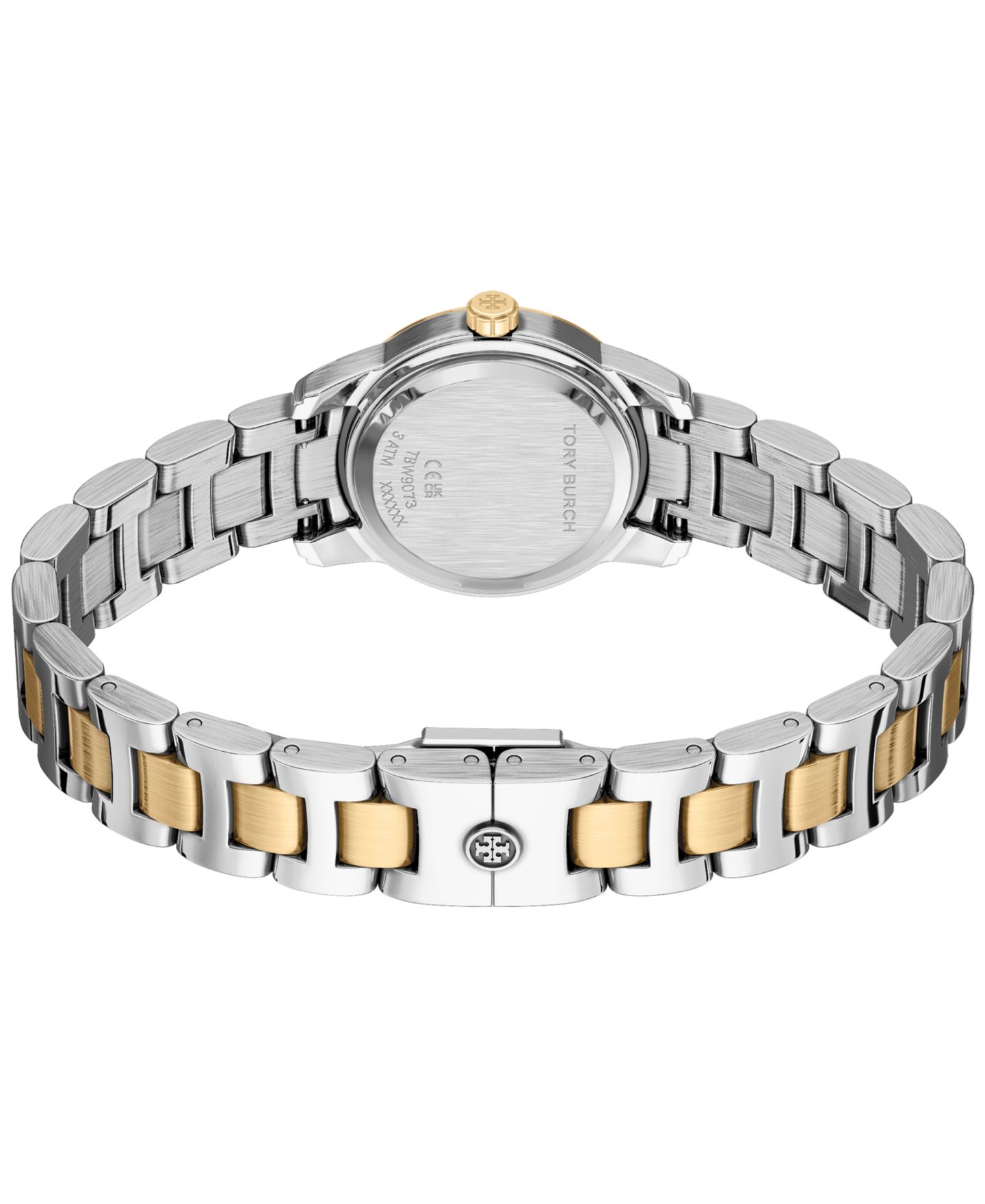 Женские часы Tory Burch Small Miller Two-Tone Stainless Steel Watch 28mm — фото 5