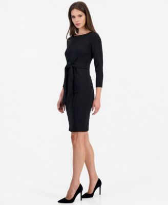Women's 3/4 Sleeve Little Black Dresses