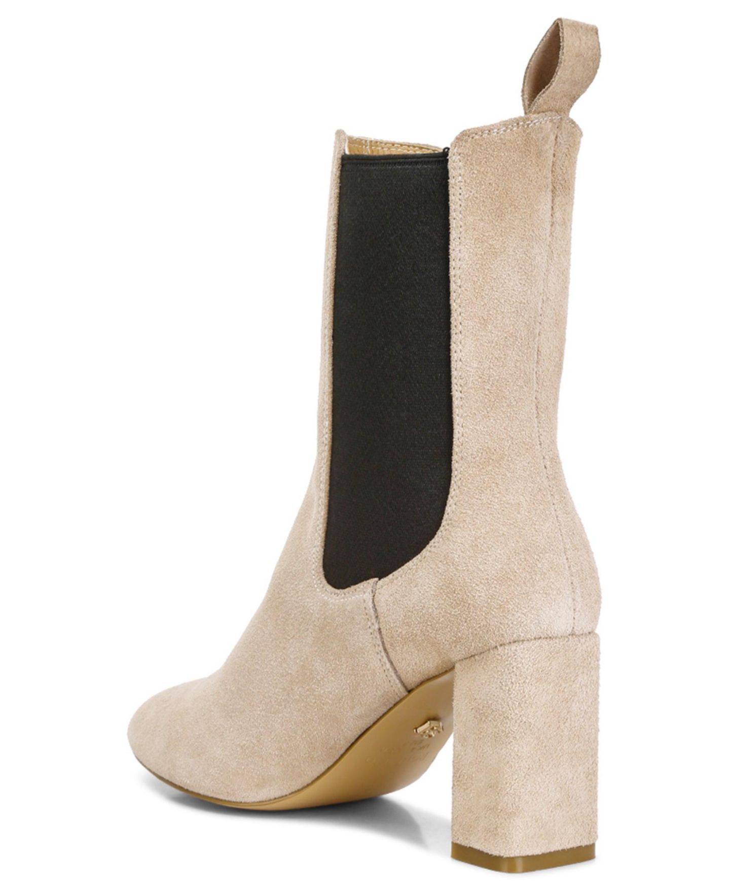 Женские ботинки Rag & Co Gaven Suede High Ankle Chelsea, цвет: Светлый бежевый — фото 7