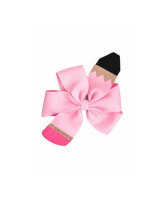 Little/Big Back-to-School Pencil Hair Bow