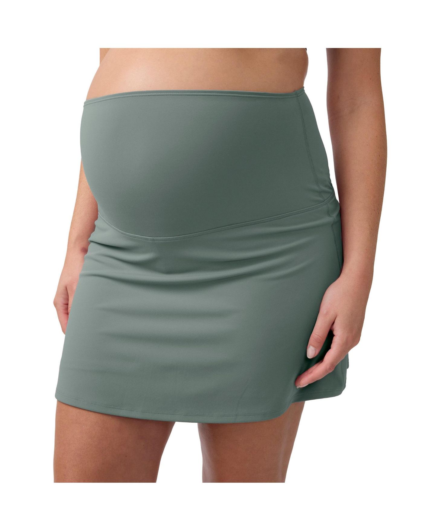 Женские юбки Ingrid + Isabel Active Skort Bundle 2-Pack, цвет: Чёрный / Шалфейный зелёный — фото 6