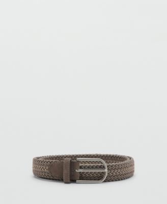 Men's Braided Elastic Belt
