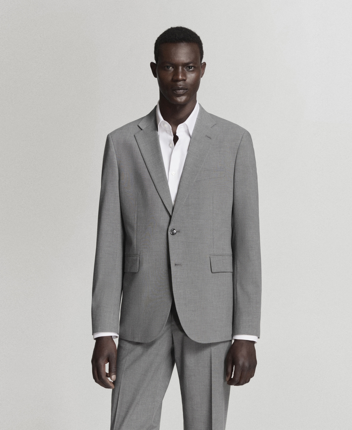 Mango Men's London Regular-fit Suit Blazer In Gray
