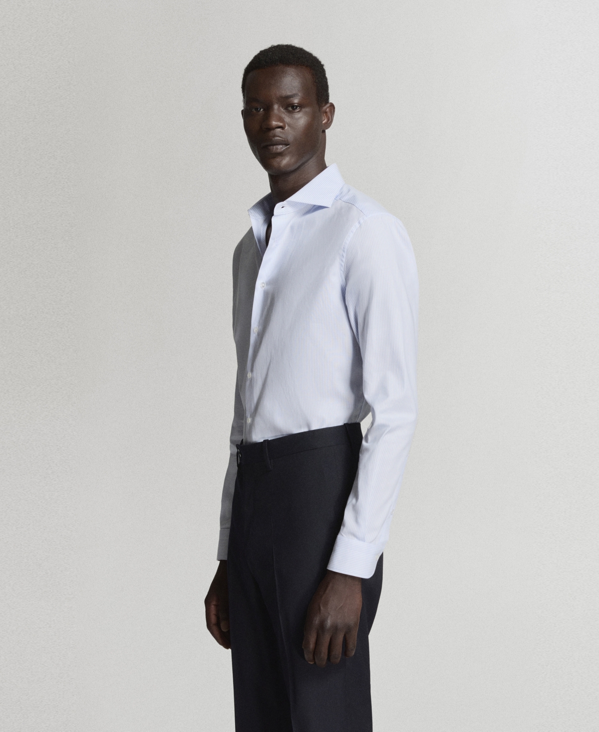 Mango Men's Cotton Slim Fit Shirt