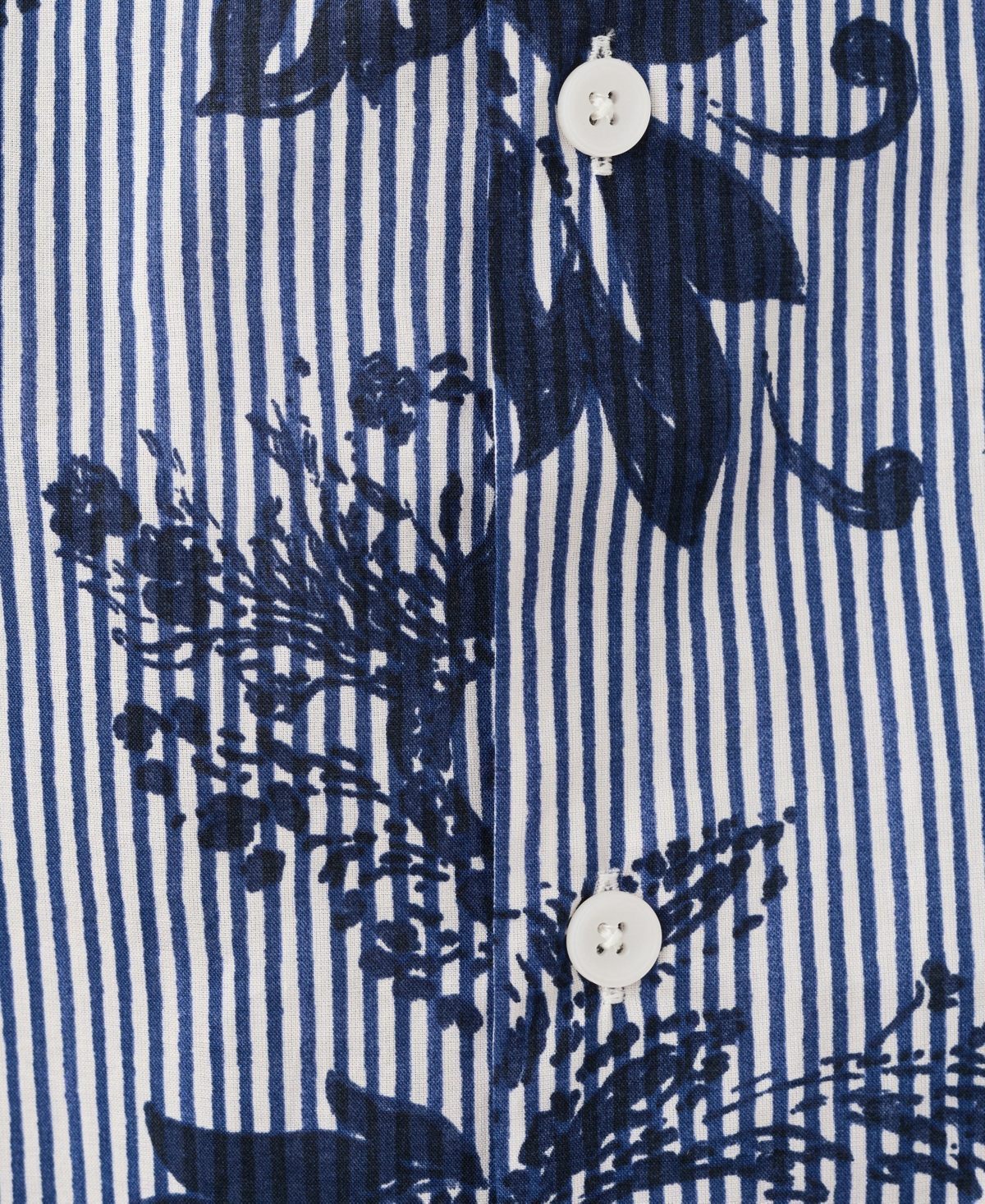 Mango Men's Cotton Printed Shirt
