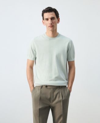 Men's Cotton Fine-Knit T-Shirt