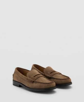 Men's Split Leather Moccasins