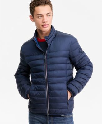 Men's Unhooded Packable Jacket