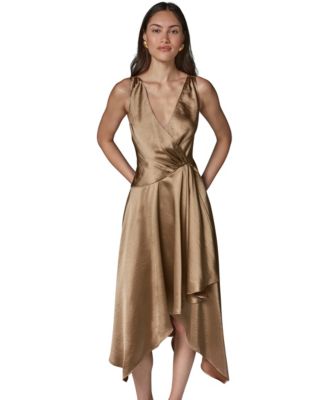 beige dresses for wedding guest Taupe Dress Satin Dress Light Taupe Bridesmaid Bridesmaid Dresses Made from high Women's Tan/Beige Wedding Guest Dresses
