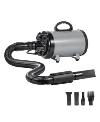 Dog Dryer 2800W Pet Grooming Dryer Adjustable Speed with 4 Nozzles