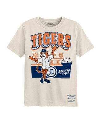 Preschool Cream Detroit Tigers Step Back Up T-Shirt