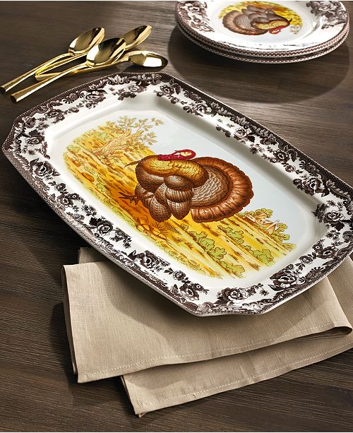 Spode Dinnerware, Woodland Turkey Collection & Reviews Dinnerware