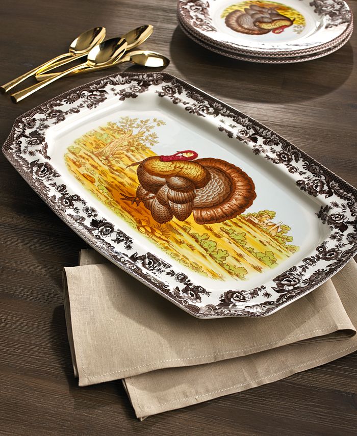 Spode Dinnerware, Woodland Turkey Collection Macy's