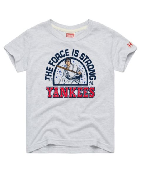 Детская футболка Homage Heather Gray New York Yankees Star Wars x MLB Dark Side