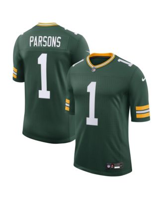 Men's Micah Parsons Green Green Bay Packers Vapor Untouchable Stitched Limited Jersey