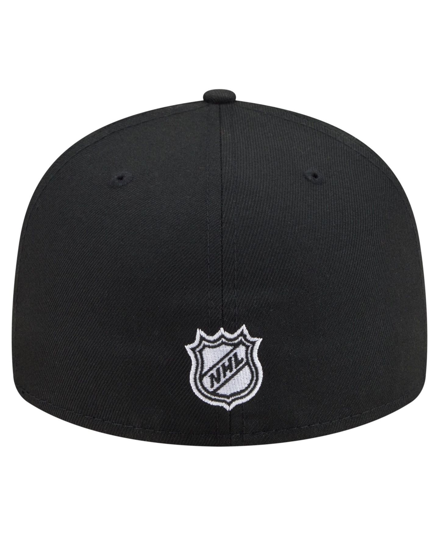 Мужская кепка New Era Black Colorado Avalanche Freedom Pre-Curved 59FIFTY Fitted Hat — фото 3