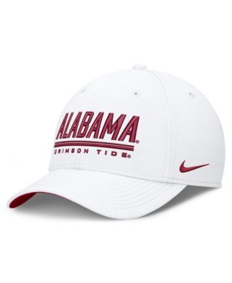 Men's White Alabama Crimson Tide Game Day Rise Swooshflex Hat