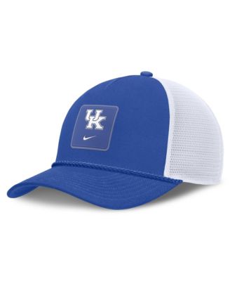 Men's and Women's Royal Kentucky Wildcats Game Day Rope Trucker Adjustable Hat