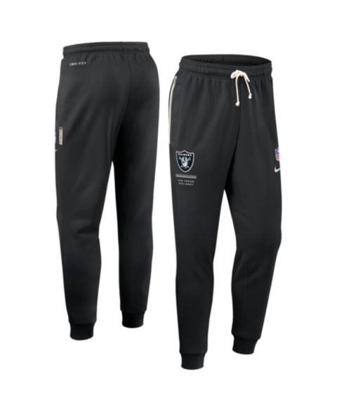 Мужские брюки Nike Black Las Vegas Raiders Sideline Standard Issue Dri-FIT Taper
