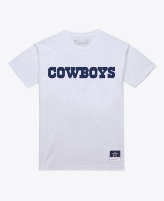 Men's White Dallas Cowboys Monochrome T-Shirt