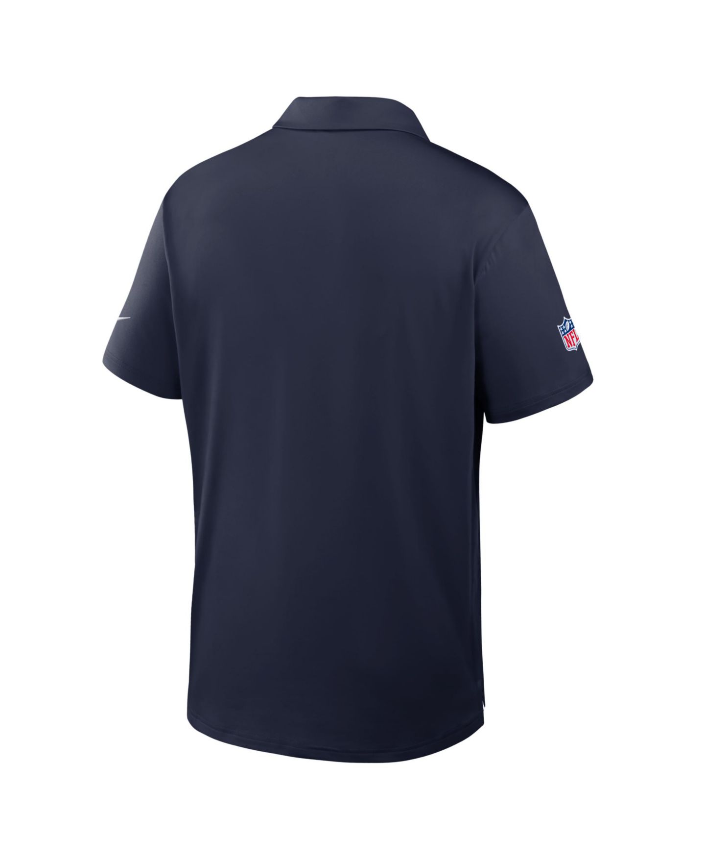 Мужское поло Nike Navy Dallas Cowboys Sideline Tour Dri-FIT Polo Shirt — фото 4