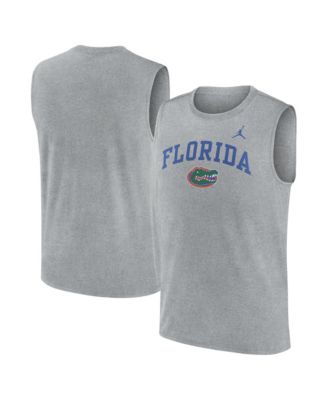 Men's Heather Gray Florida Gators Primetime Legend Arch Dri-FIT Muscle T-Shirt