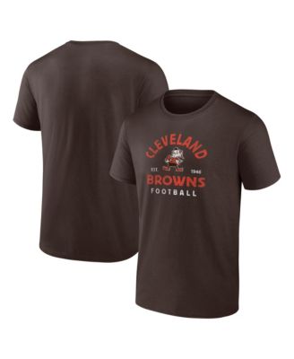 Men's Brown Cleveland Browns Arch T-Shirt