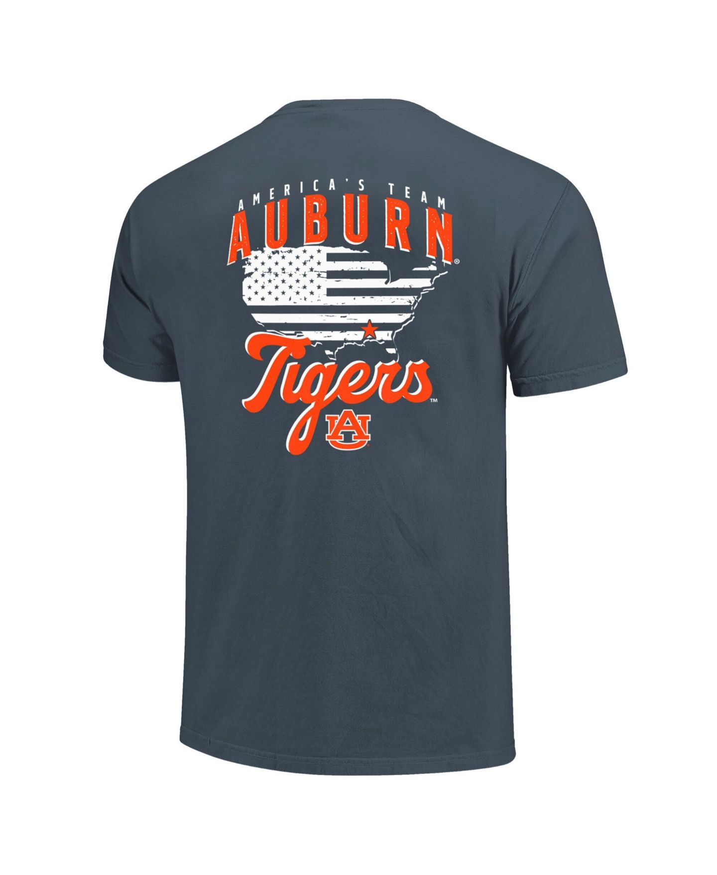 Мужская футболка Image One Navy Auburn Tigers America's Team — фото 2