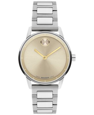 Women's Bold Echo Swiss Quartz Stainless Steel Watch 30mm