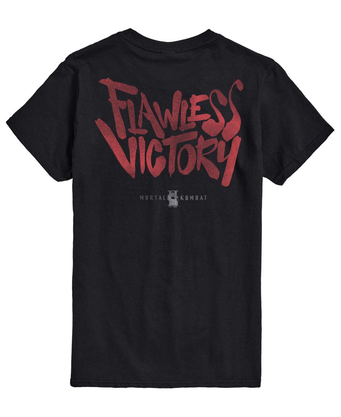 Мужская футболка AIRWAVES Mortal Kombat Shao Kahn Vintage Faded Graphic, цвет: Чёрный — фото 2