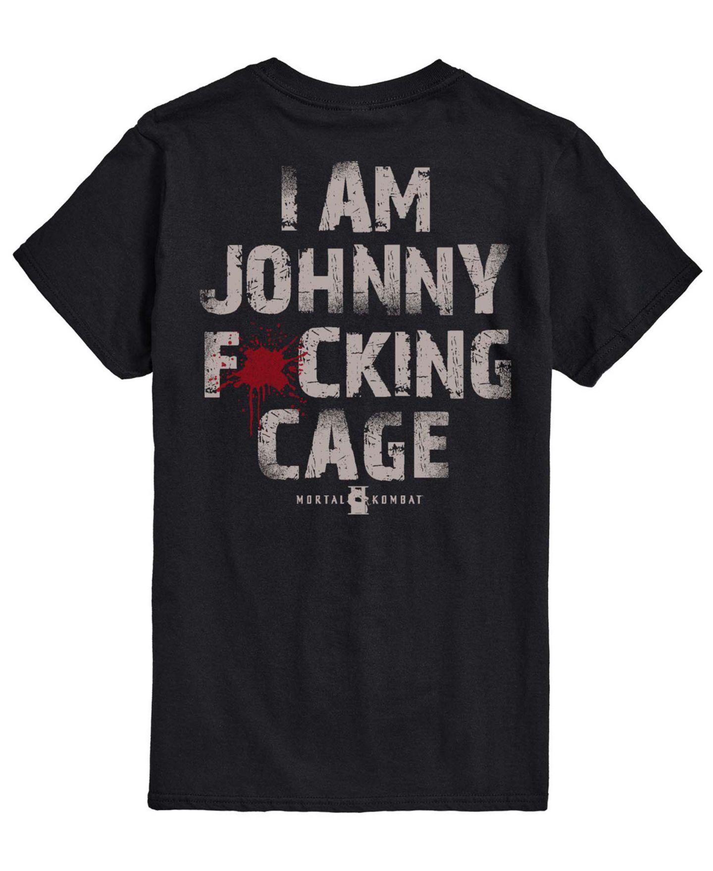 Мужская футболка AIRWAVES Mortal Kombat Johnny Cage Graphic, цвет: Чёрный — фото 1