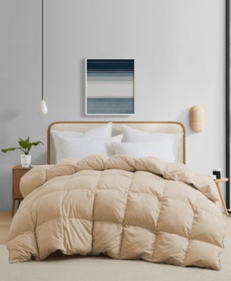All Season Goose Down Feather Comforter, Full/Queen