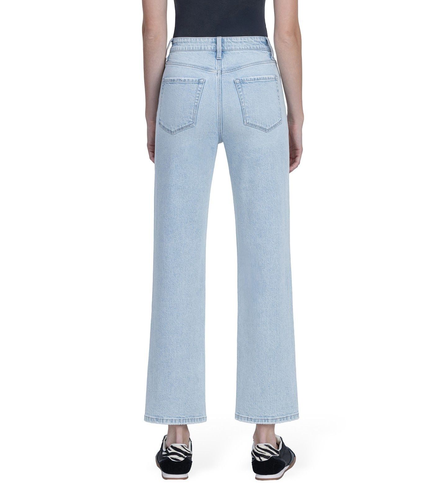 Женские джинсы Flying Monkey Super High Rise Tapered Leg, цвет: Синий — фото 5