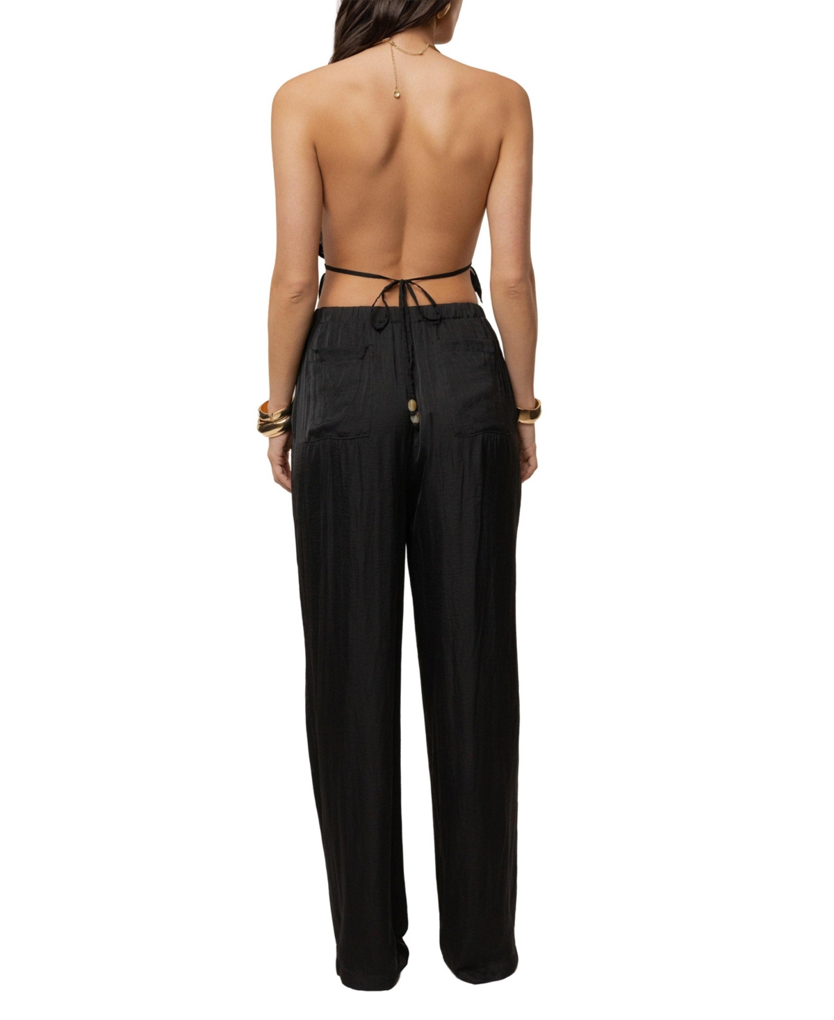 Jluxlabel Women's Moonlit Coast Halter Top