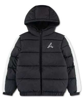 Boys' 8-20 Color-Block Long-Sleeve Puffer Jacket