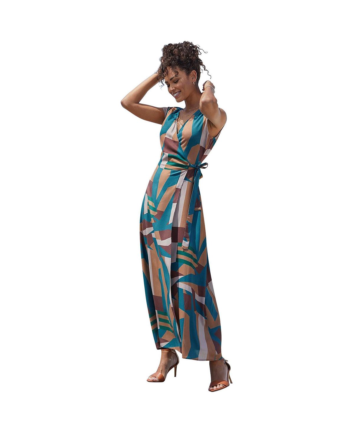 LASCANA Women's Wrap Maxi Dress view 1 — MAYCSS fashion products