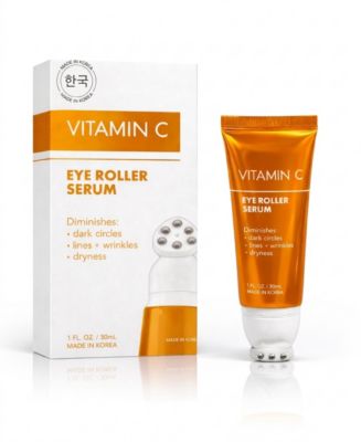 Korean Skincare Vitamin C Eye Roller Serum - Hydrating Under Eye Treatment