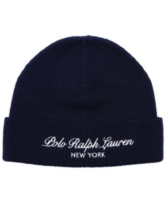 Men's Polo Script Beanie Hat