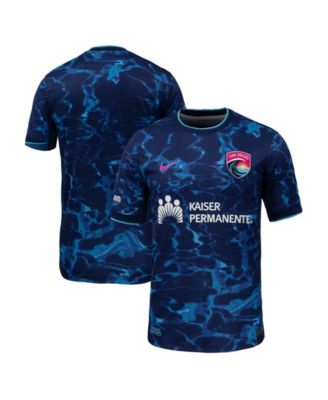 Men's Navy San Diego Wave FC 2026 Secondary Stadium Replica Jersey
