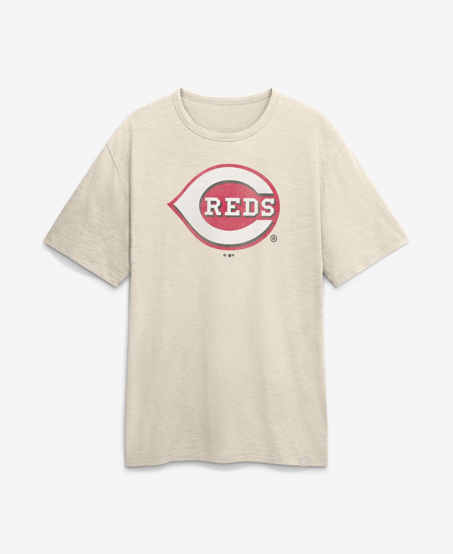 Мужская футболка Fanatics Cream Cincinnati Reds Stadium Slub — фото 1