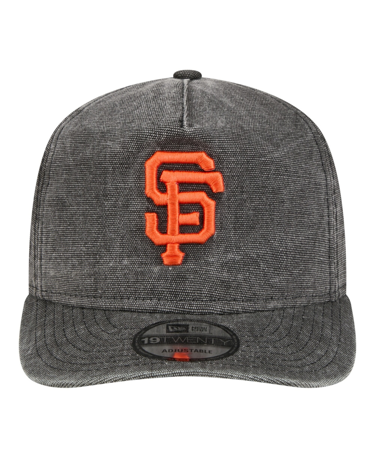 New Era Men's Black San Francisco Giants Denim Classic 19TWENTY Adjustable Hat