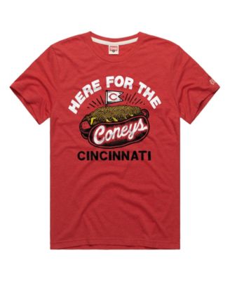 Men's Red Cincinnati Reds Tri-Blend Hyperlocal T-Shirt