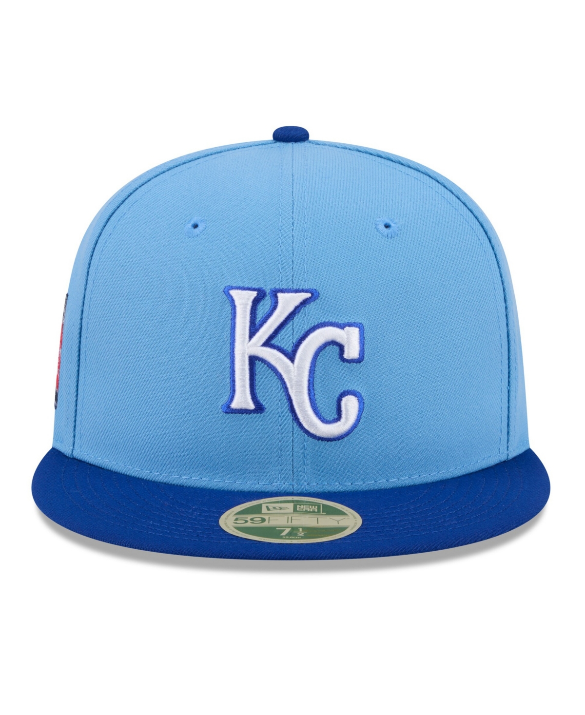 New Era Men's Light Blue/Royal Kansas City Royals 2026 Baseball Hall of Fame 59FIFTY Fitted Hat
