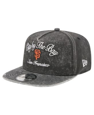 Men's Black San Francisco Giants City Slogan A-Frame 9FIFTY Snapback Hat